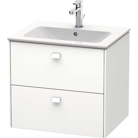 Duravit Brioso Wall-Mounted Vanity Unit White Matt BR410101818